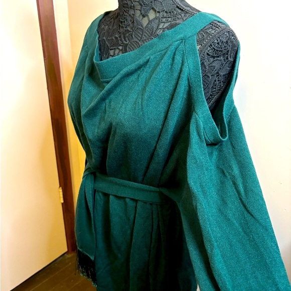 NY&Co green knit sweater - Picture 3 of 4